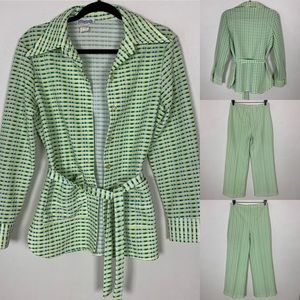 Vinatge Double Knit Suit
